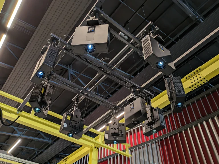 Projector setup