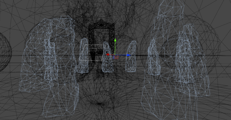 Wireframe of the Environment