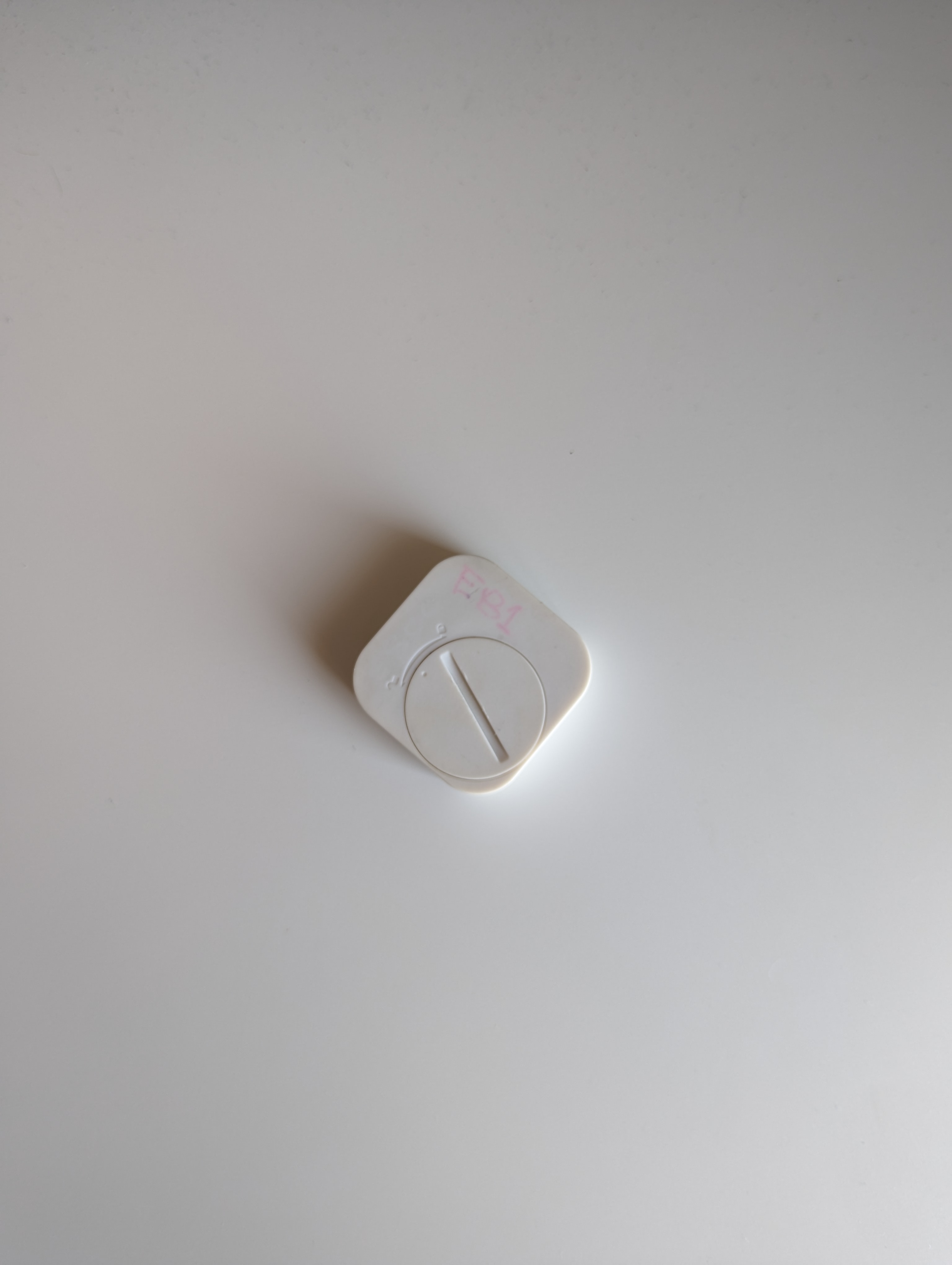 A physical BLE beacon