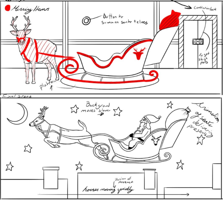 Santa&rsquo;s Sleigh