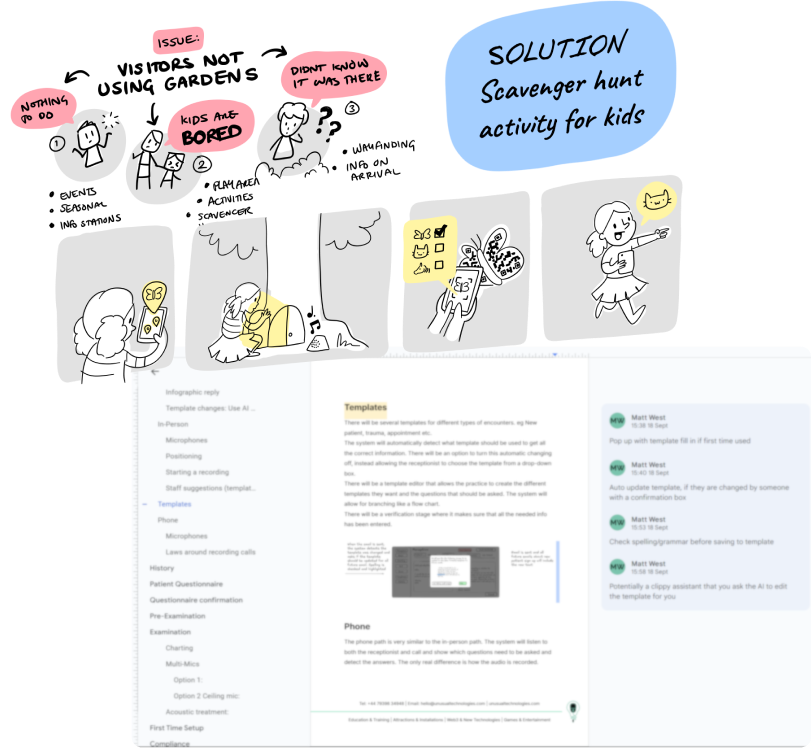 Design Docs & Storyboarding